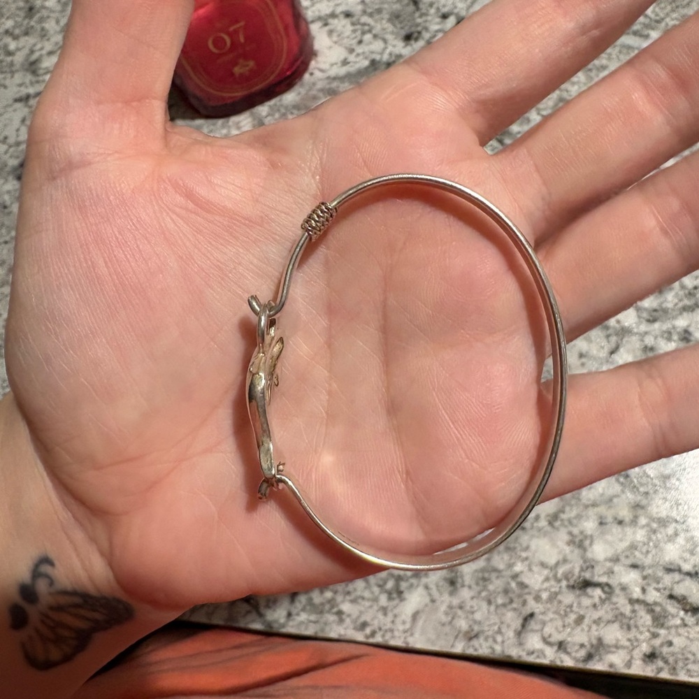 Interchangeable Silver Dolphin Bracelet - image 2